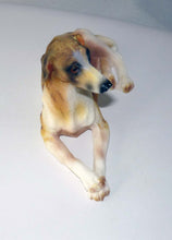 Load image into Gallery viewer, Greyhound Figurine, Realistically Colored Resin, 4" - Choose Color