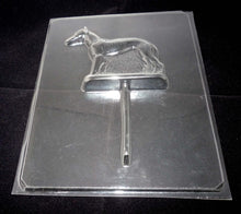 Load image into Gallery viewer, Greyhound Dog Shaped Candy on a Stick or Soap Mold