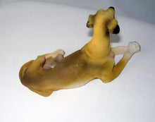 Load image into Gallery viewer, Greyhound Figurine, Realistically Colored Resin, 4" - Choose Color