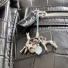Load image into Gallery viewer, "Imagine" Greyhound Dogs Charms Zipper Pull, Cell Phone Charms