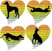 Load image into Gallery viewer, Greyhound Love Note Cards Whippet Galgo Dog Series II
