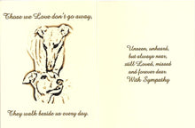 Load image into Gallery viewer, Greyhound Sympathy Card Assortment