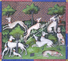 Load image into Gallery viewer, Greyhound Art Tile