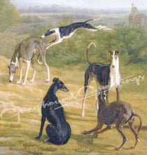 Load image into Gallery viewer, Greyhound Art Tile