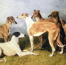 Load image into Gallery viewer, Greyhound Art Tile