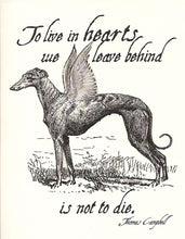 Load image into Gallery viewer, Greyhound Sympathy Card