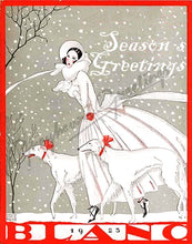 Load image into Gallery viewer, Greyhound Christmas Card Set