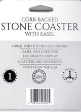 Load image into Gallery viewer, Greyhound Coaster with Easel