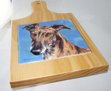 Load image into Gallery viewer, Greyhound Cutting Board