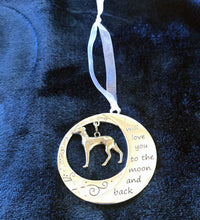 Load image into Gallery viewer, Greyhound Ornament