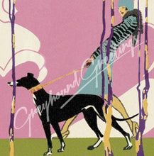 Load image into Gallery viewer, Greyhound Art Tile