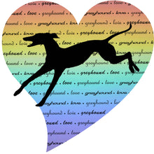 Load image into Gallery viewer, Greyhound Love Note Cards Whippet Galgo Dog Series III