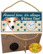 Load image into Gallery viewer, Whippet Clock