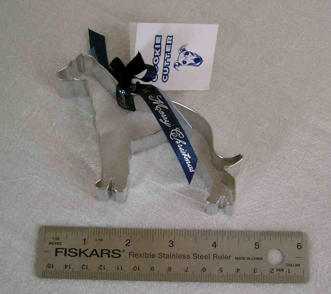 Greyhound Dog  Shaped Cookie Cutter with Recipes