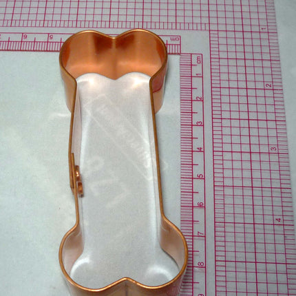 Dog Bone Copper Cookie Cutter, Medium, with Recipes