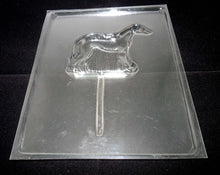 Load image into Gallery viewer, Greyhound Dog Shaped Candy on a Stick or Soap Mold
