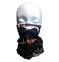 Load image into Gallery viewer, Greyhound Dog or Whippet Print Neck Gaiter Face Mask Headband Neck Scarf
