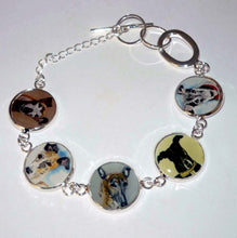 Load image into Gallery viewer, Greyhound Dog Portrait Bracelet, Choose Color
