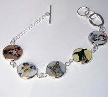 Load image into Gallery viewer, Greyhound Dog Portrait Bracelet, Choose Color
