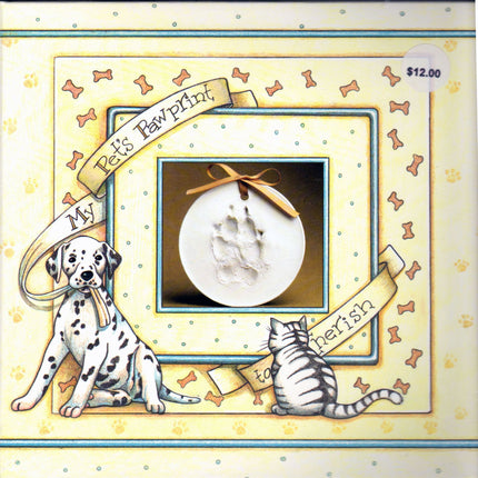 Pet Pawprint Keepsake Kit
