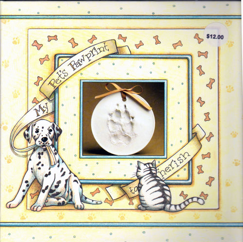 Pet Pawprint Keepsake Kit
