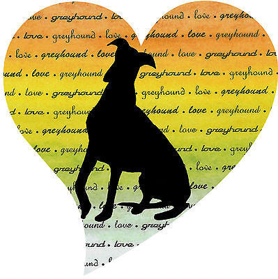 Greyhound Love Note Cards Whippet Galgo Dog Series II