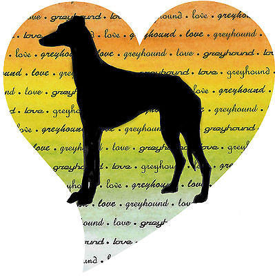 Greyhound Love Note Cards Whippet Galgo Dog Series II