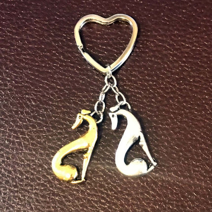Greyhound Keyring