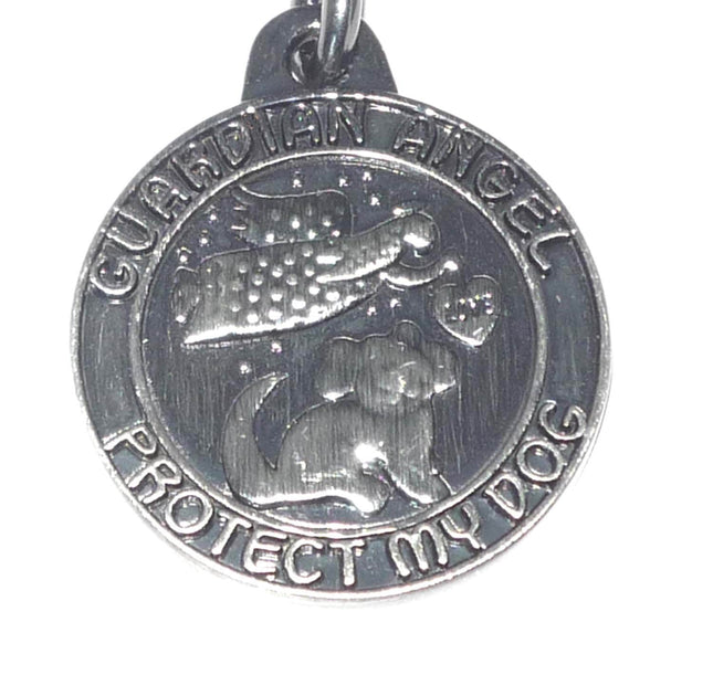 Dog Guardian Angel Charm