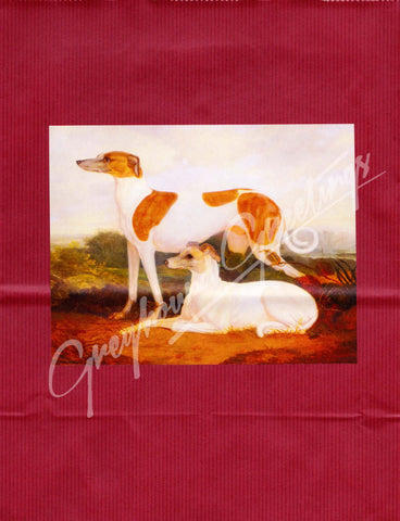 Greyhound Gift Wrap Bag