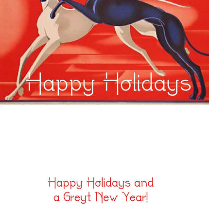 Greyhound Christmas Cards