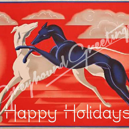 Greyhound Christmas Cards