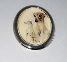 Load image into Gallery viewer, Greyhound Combo Pin Pendant
