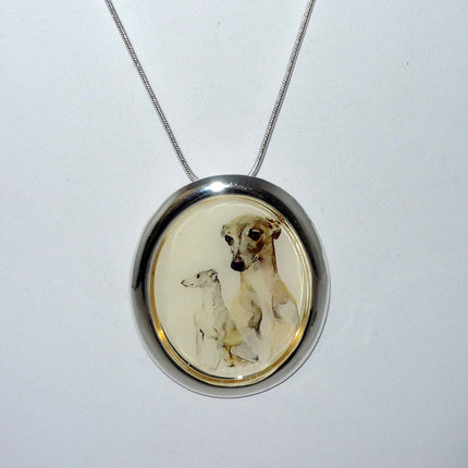 Greyhound Combo Pin Pendant