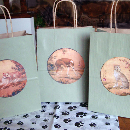 Greyhound Gift Bag Set