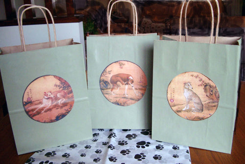 Greyhound Gift Bag Set