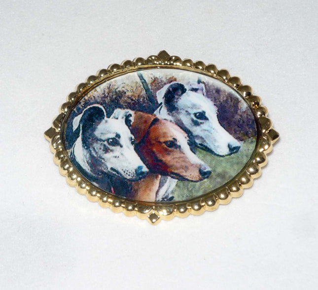 Greyhound Pin