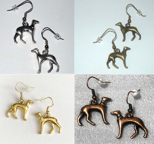 Greyhound Earrings Four Colors