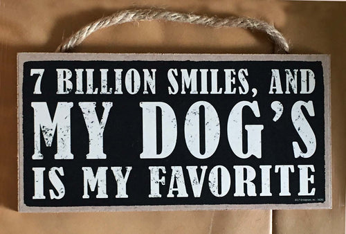 Dog Smile Sign