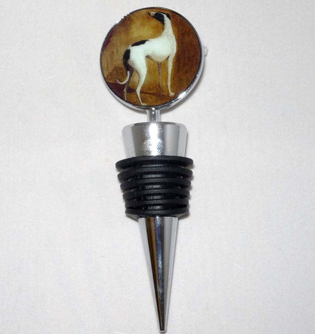 Greyhound Bottle Stopper