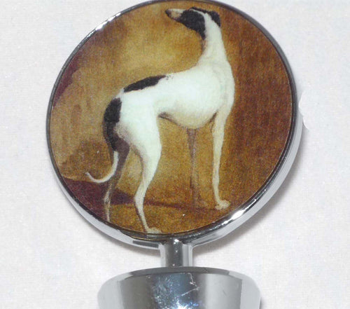 Greyhound Bottle Stopper