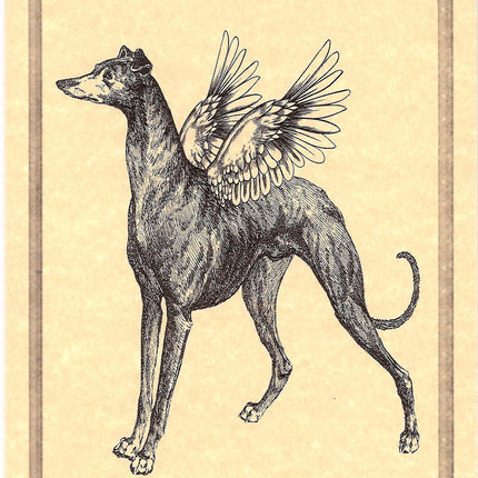 Vintage Greyhound Note Card Set