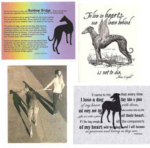 Load image into Gallery viewer, Greyhound Sympathy Card Assortment
