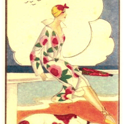 Vogue Greyhound Notecard Set