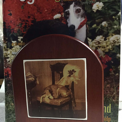 Greyhound Bookends