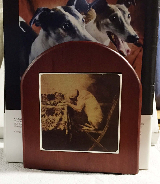 Greyhound Bookends