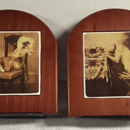 Greyhound Bookends