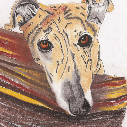 Greyhound Art Note Card Set