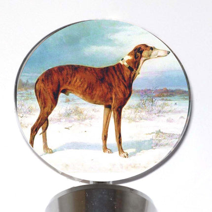 Greyhound Bottle Stopper