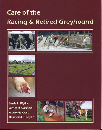 Order Care of the Racing & Retired Greyhound Book